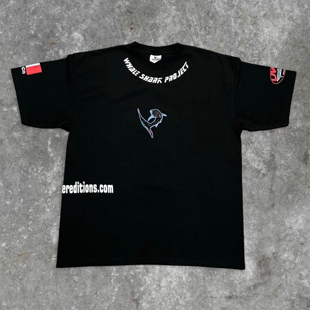Black Whale Shark Project Tee 2689